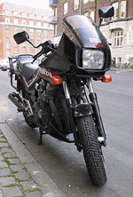 Ewans MC, en Honda CBX 750F